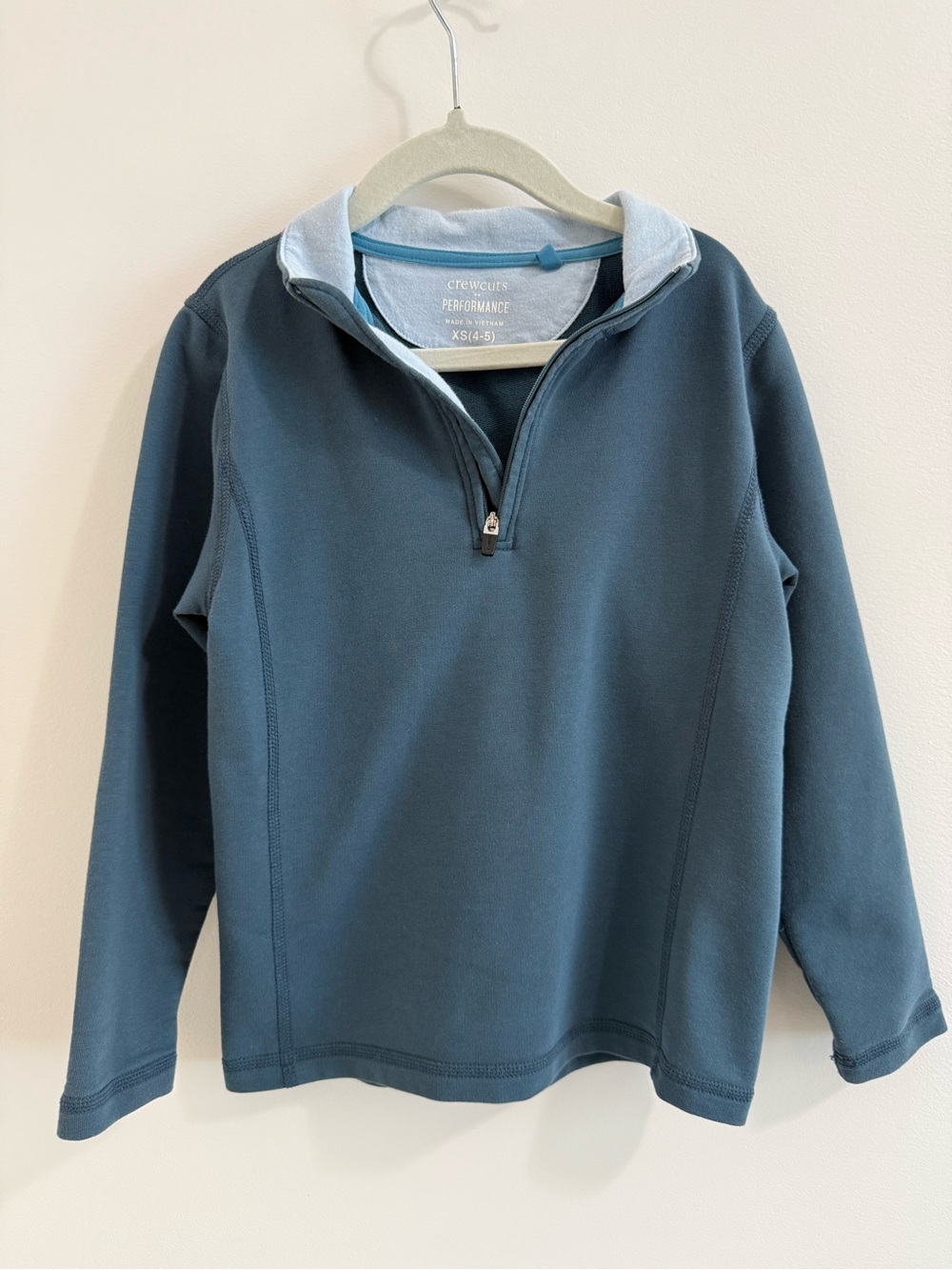 Crewcuts Half-Zip Performance Pullover - Slate